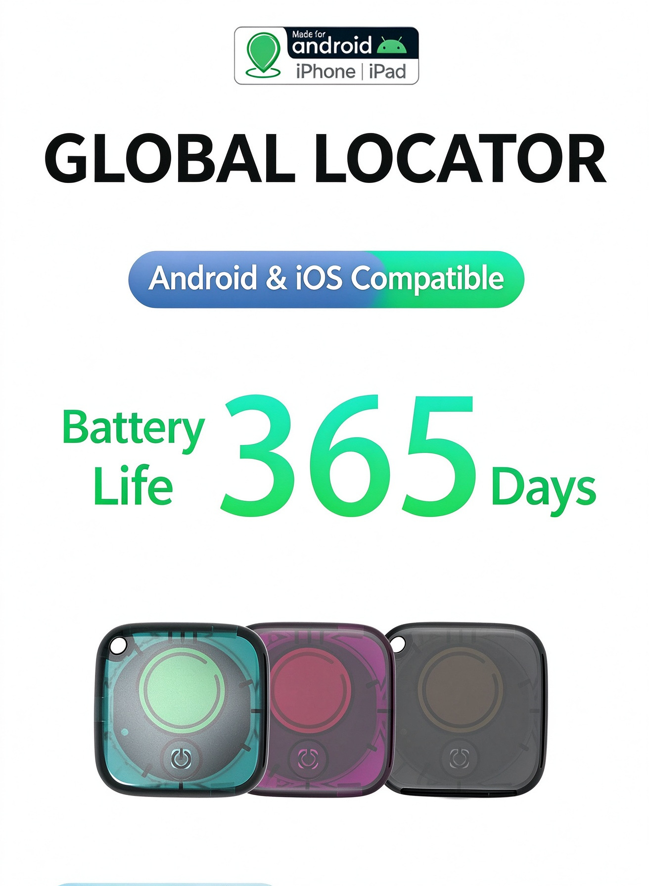 Bluetooth-Artikel-Tracker Apple-kompatibel