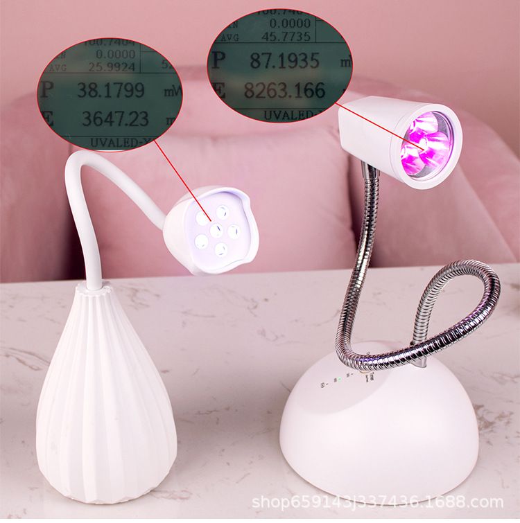 Desktop LED nail curing lamp