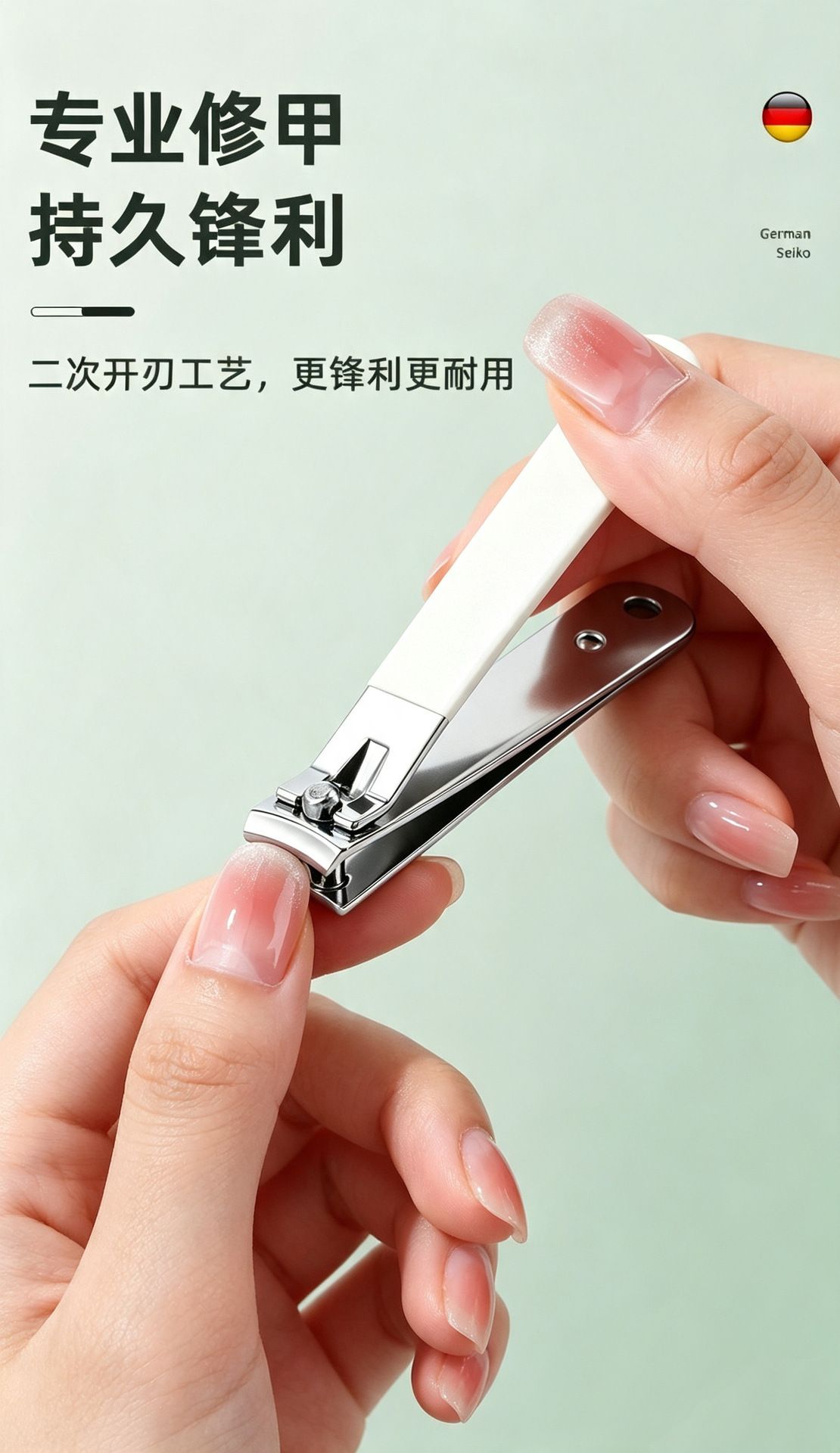 6-in-1 nail clipper set multi-function grooming kit