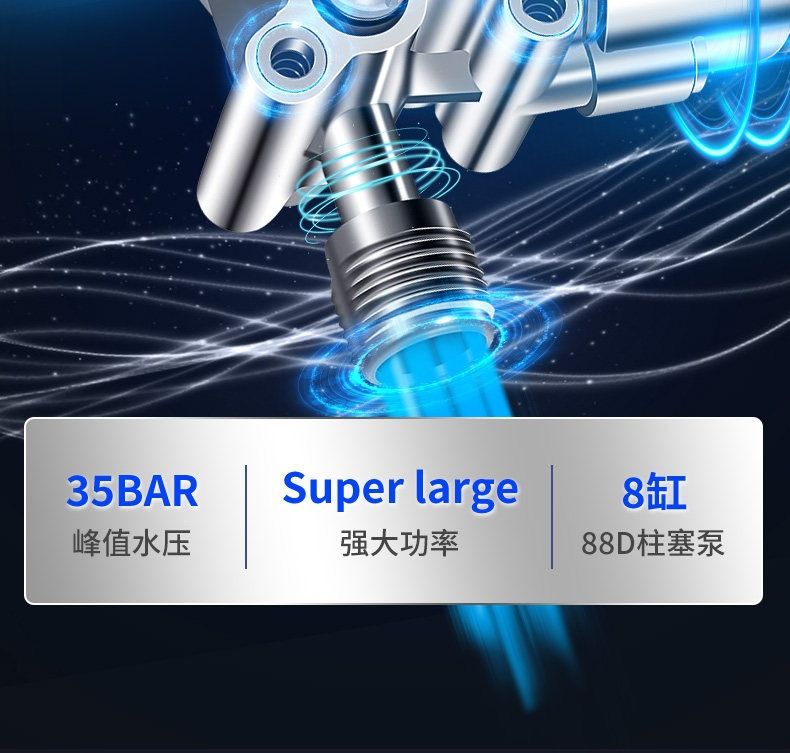 适用于无线洗车机洗车高压水枪家用车用清洗神器增压泵锂电池电动