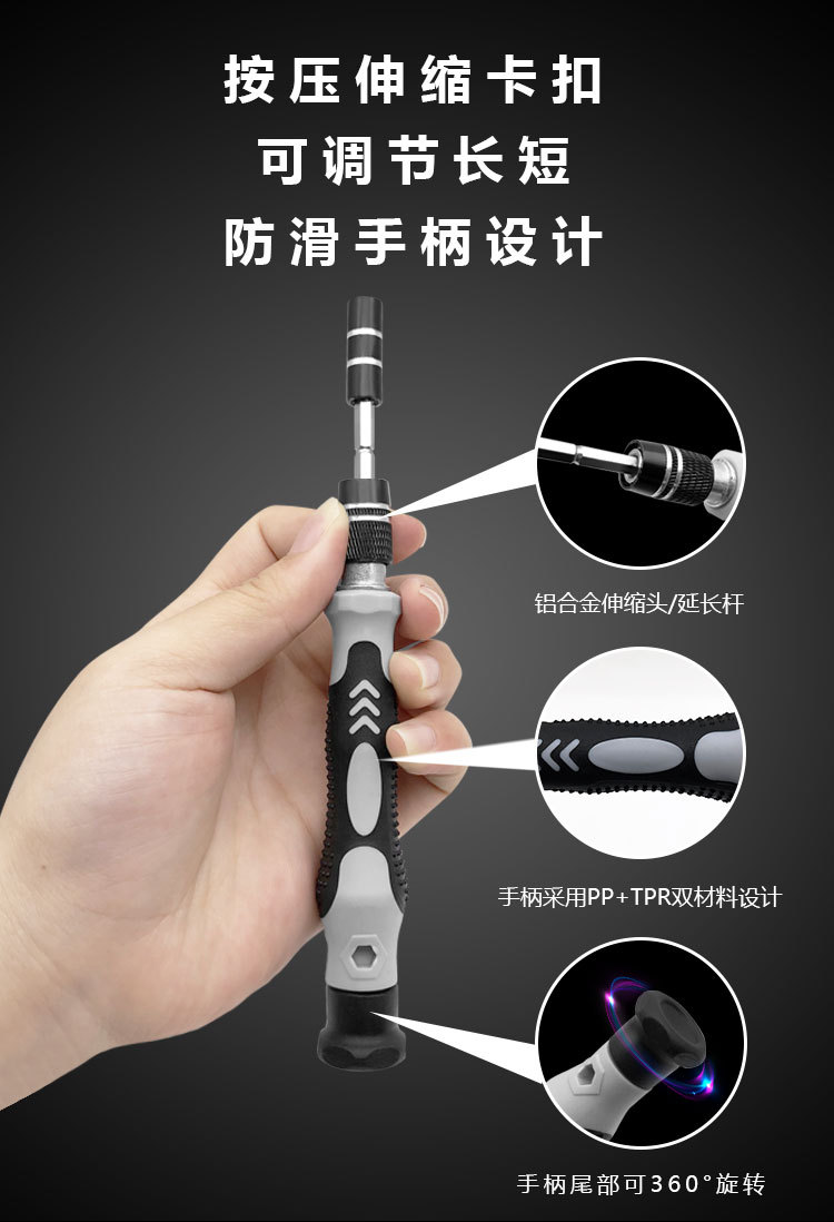 115-in-1 screwdriver set for phone and home repair