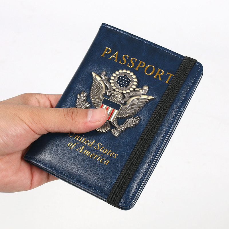 RFID Reisepasshülle, antimagnetic, Mehrfach-Kartenschlitze