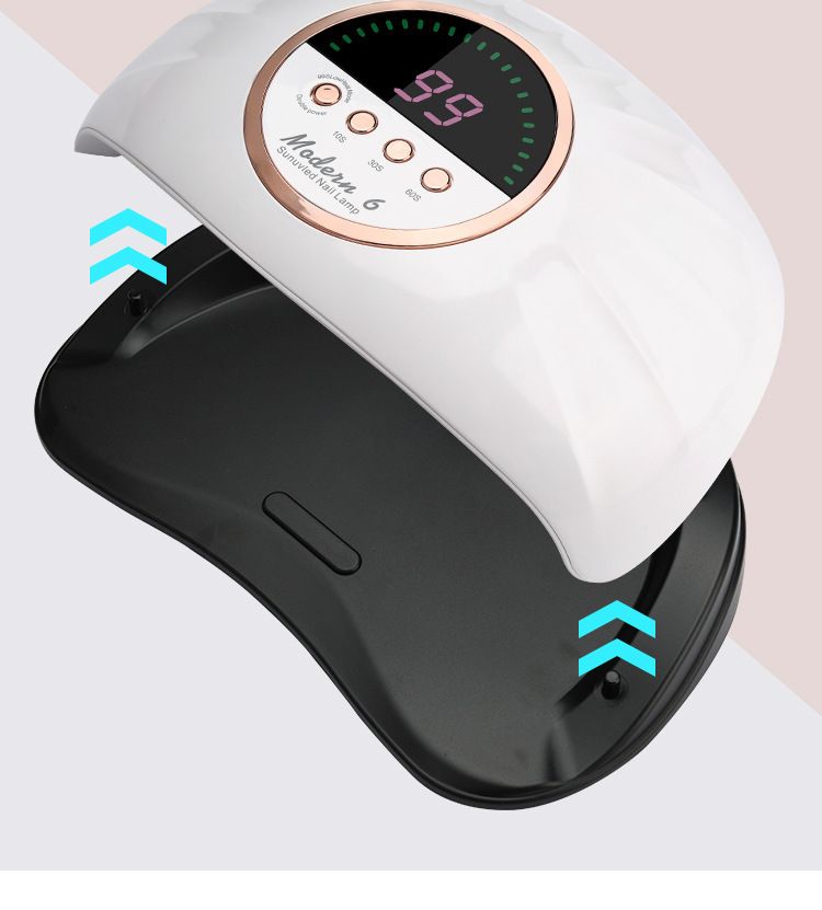 M6 Nageltrockner, 268W UV-Lampe, digitales Sensordisplay