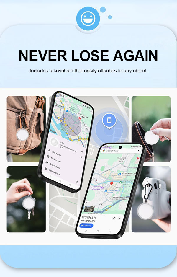 Apple aygıt takip cihazı, uzaktan konum belirleme