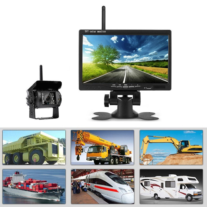 Forklift Kamerası 7 İnç, Geri Vites, HD Görüntü Kaydedici