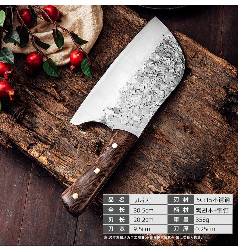 Longquan handgeschmiedetes Kochmesser, Knochenmesser, Heimset
