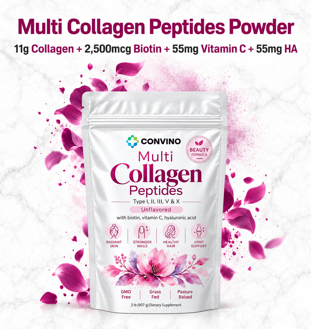 Kolajen peptit tozu