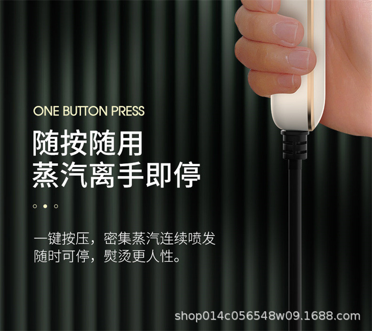 Handheld garment steamer foldable, portable