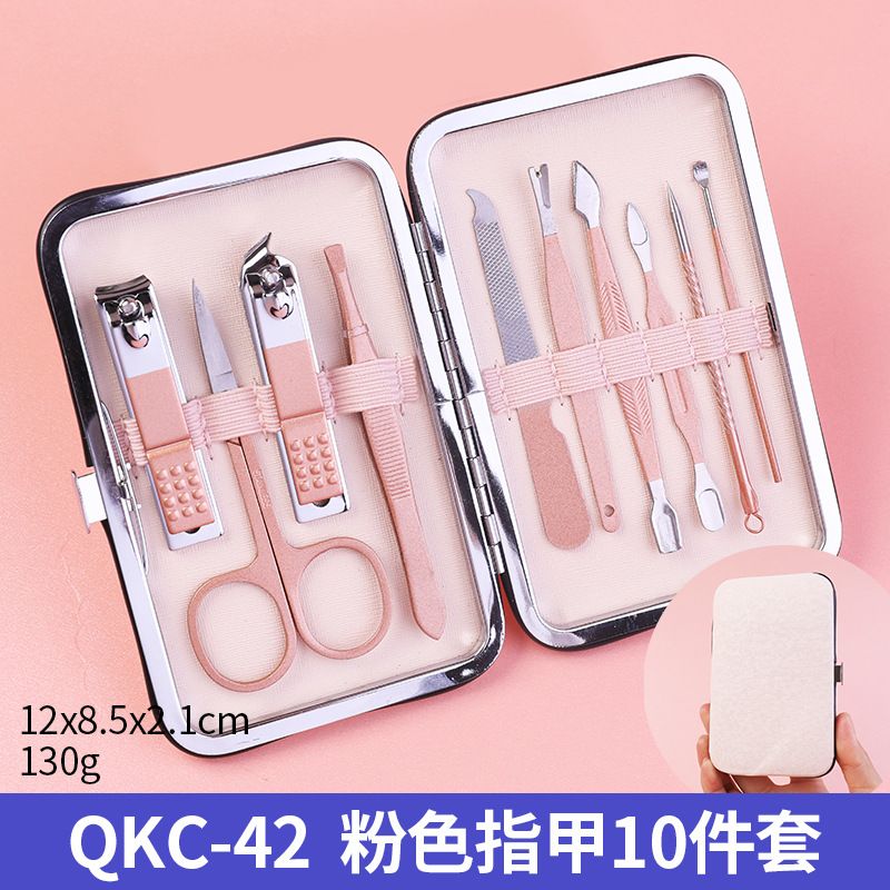 Manicure and nail care set, professional tools, complete