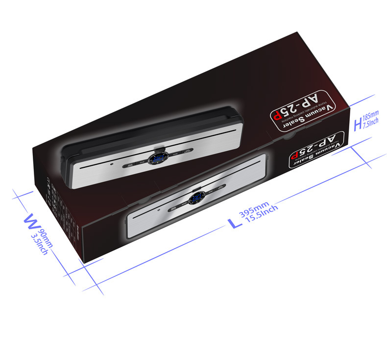 Compact vacuum sealer, household and commercial use