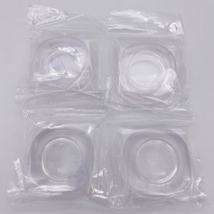 Washing machine foot pad, transparent, shock-absorbing, anti-slip