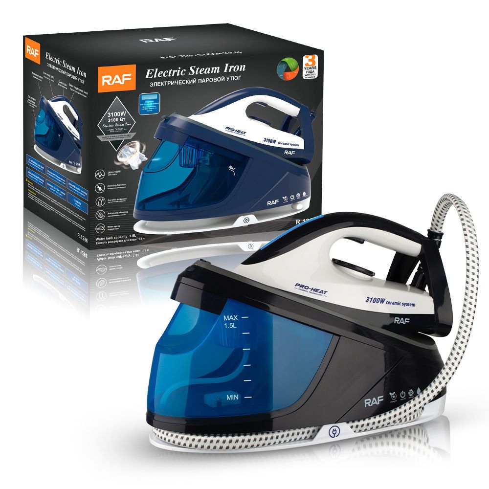 Portable pressure steam iron handheld high power