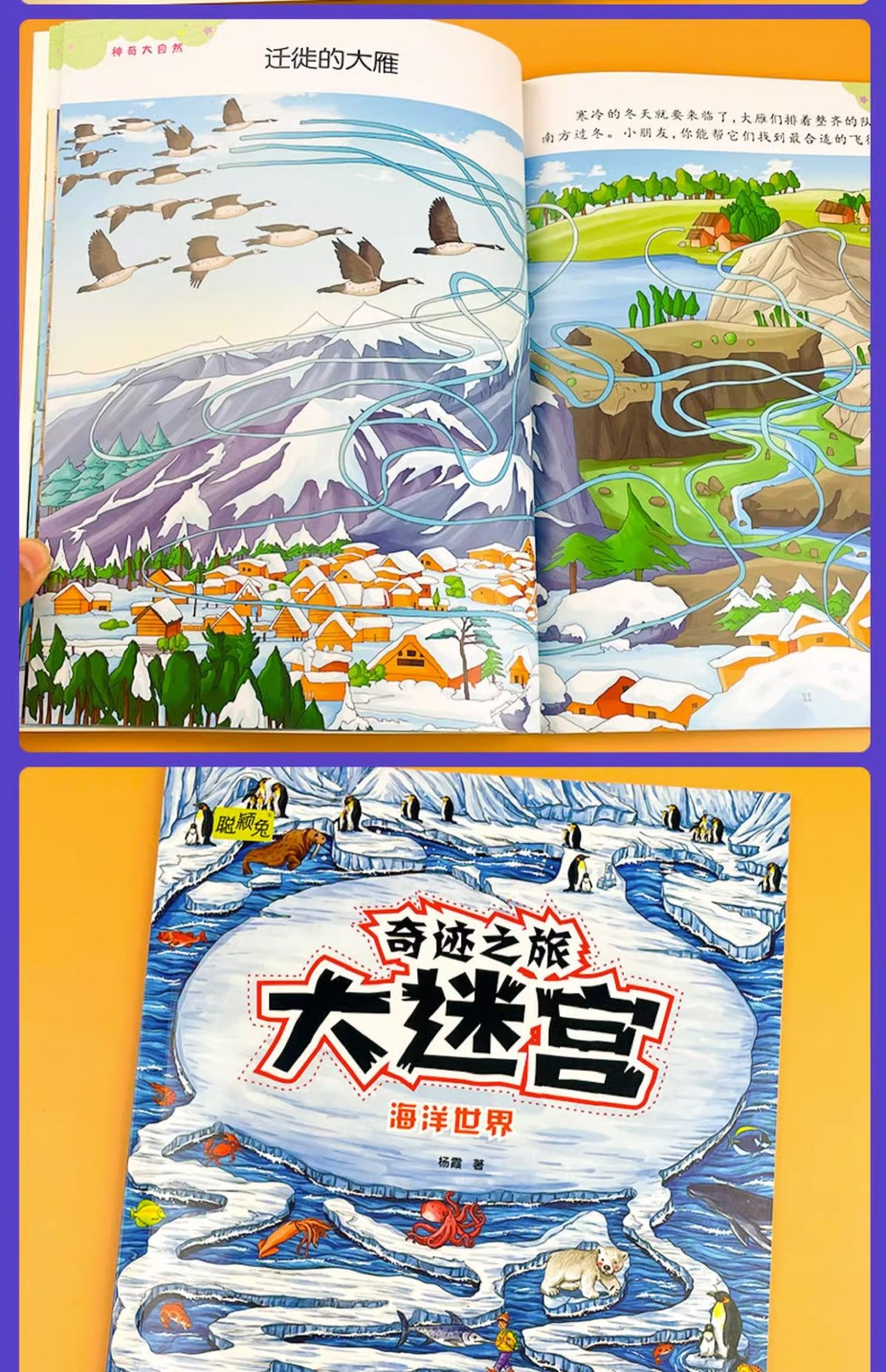 Maze Book Ages 4-7 Focus and Thinking Training