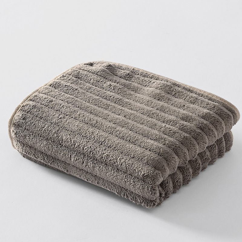 Coral fleece towel set, absorbent and quick-drying