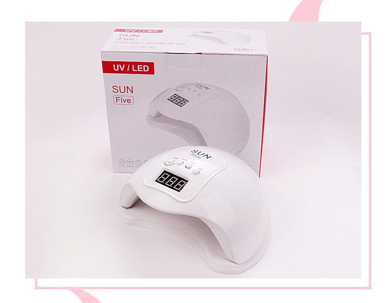 SUN5FIVE 48W Nagellampe USB-Kabel schnelltrocknend
