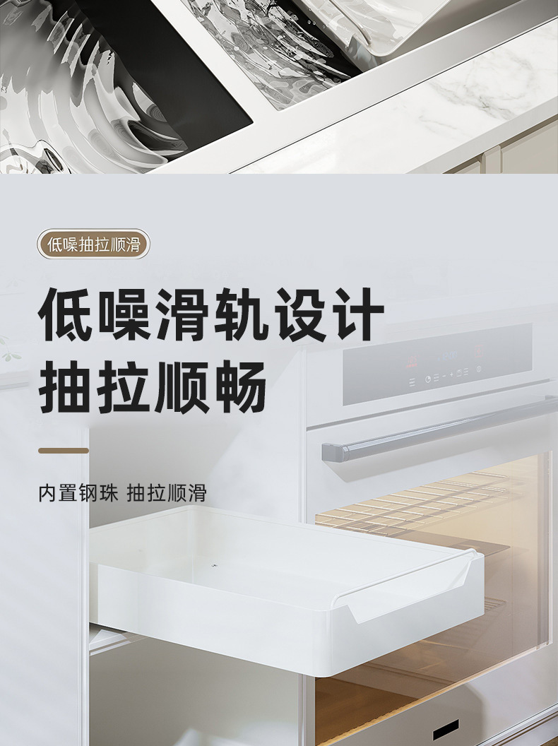 Kitchen pull-out basket, cabinet, under sink, no installation required