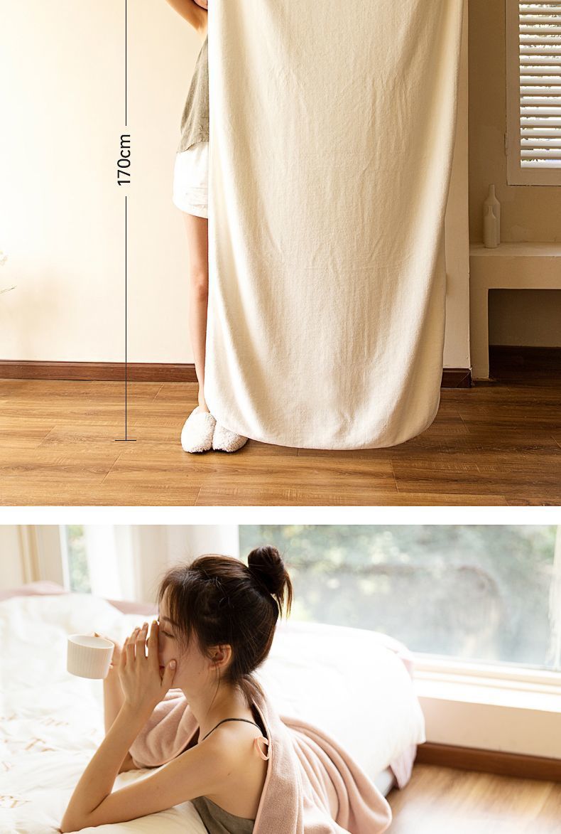 Coral fleece bath towel set, quick-drying and highly absorbent