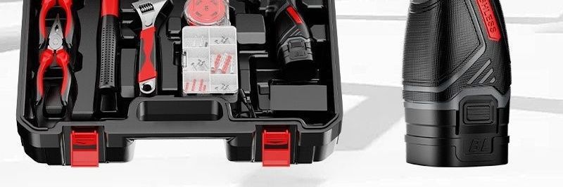 Brushless lithium electric drill set multifunctional