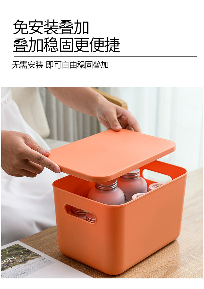 Plastic Storage Box, Large Capacity