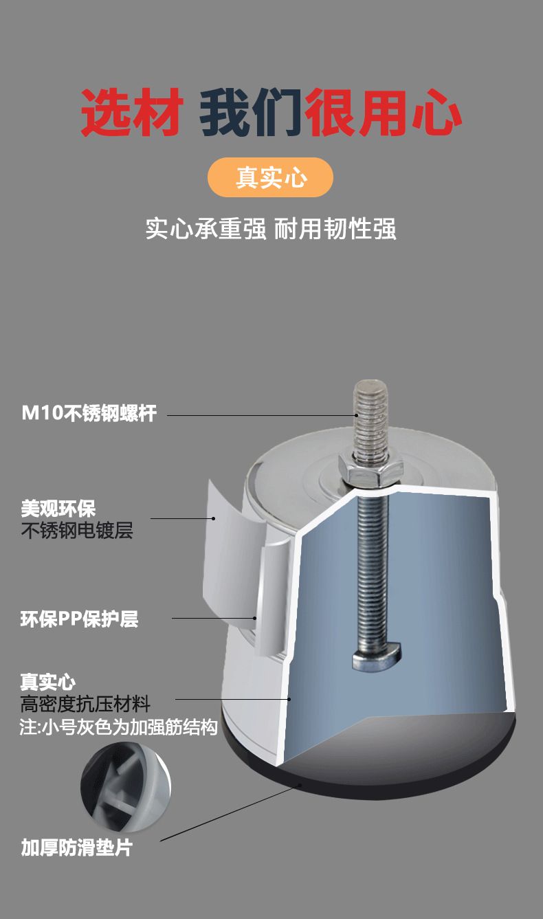 全自动洗衣机托架脚垫 滚筒洗衣机底座 大象脚减震防滑置物架