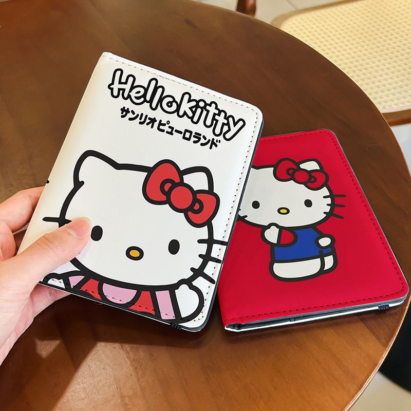 可爱猫可爱猫卡通护照夹证件包保护套多功能卡包出国旅行便携收纳