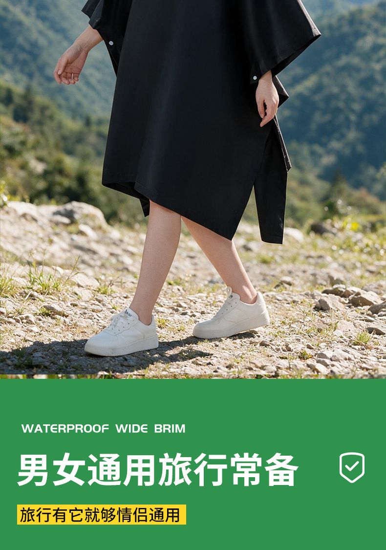 EVA raincoat, full body, portable, thickened