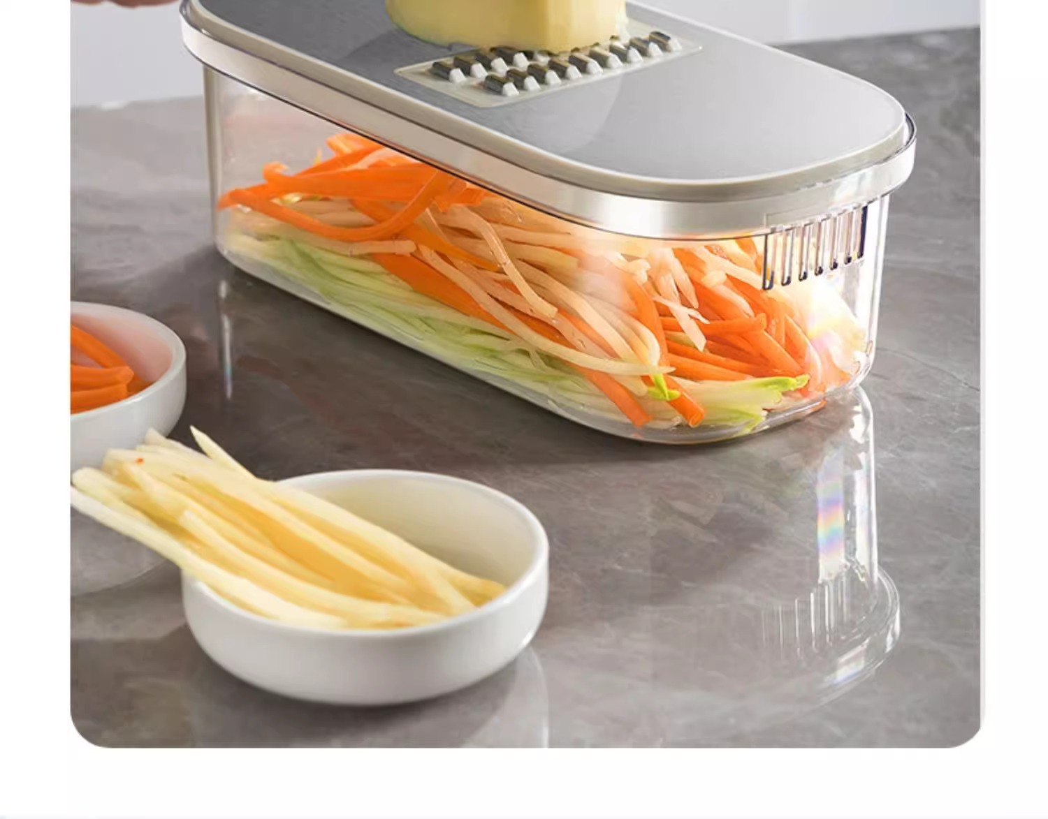 Multifunctional Vegetable Slicer Shredder Grater