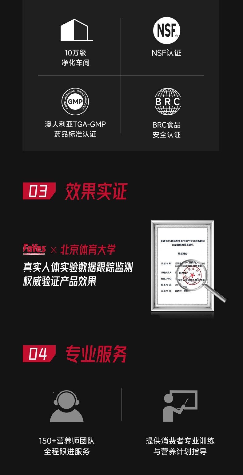 FoYes一水肌酸纯肌酸粉便携小包装耐力爆发运动健身补剂正品保障