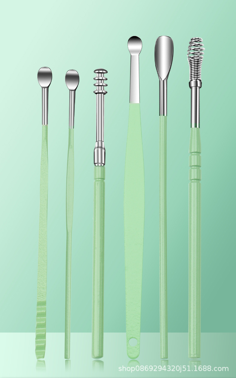 35-piece manicure set matcha green nail scissors pedicure tools
