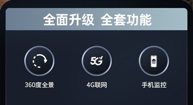 4G camera 360° rotation outdoor surveillance