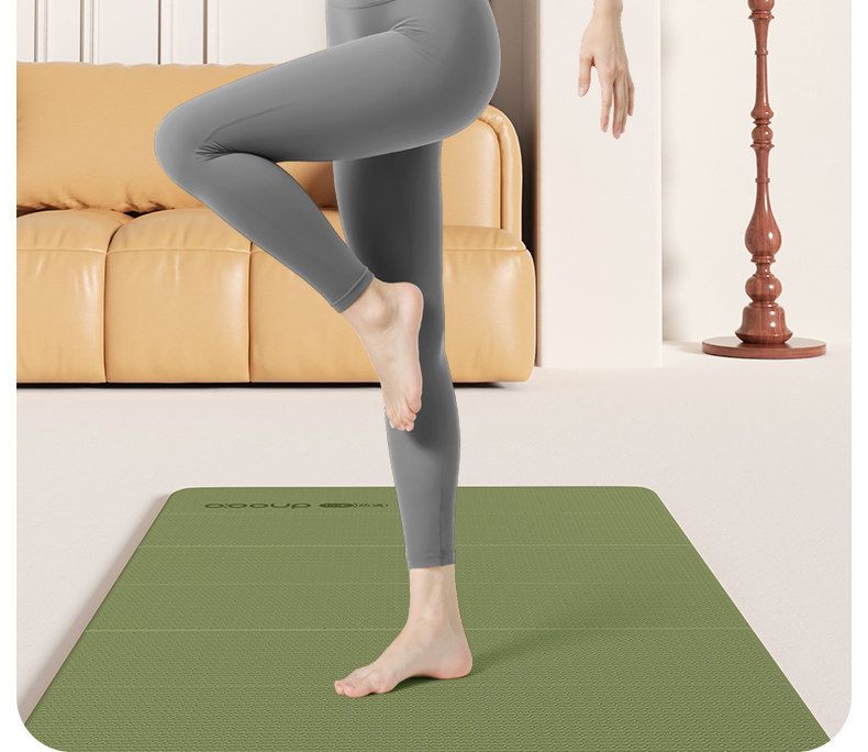 Yoga matı katlanabilir POE, profesyonel, şok emici, sessiz