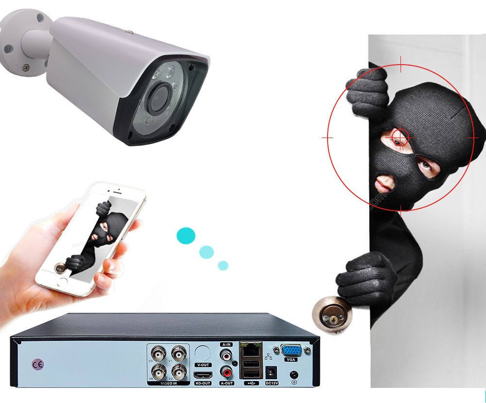 DVR video recorder, 4/8/16 channel, H.265, AHD coaxial