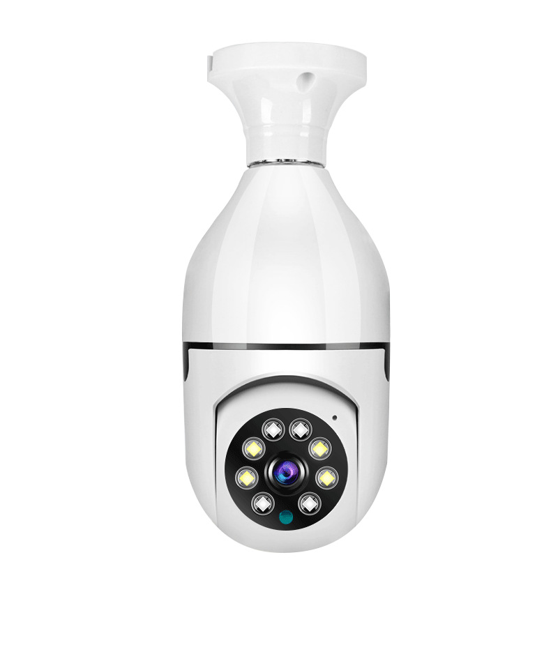 Tuya panoramik kamera, akıllı WiFi, E27 ses izleme