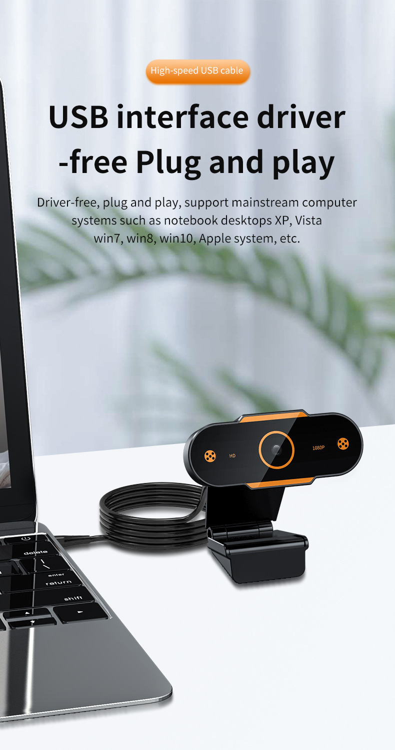 4K USB bilgisayar kamerası video sohbet için