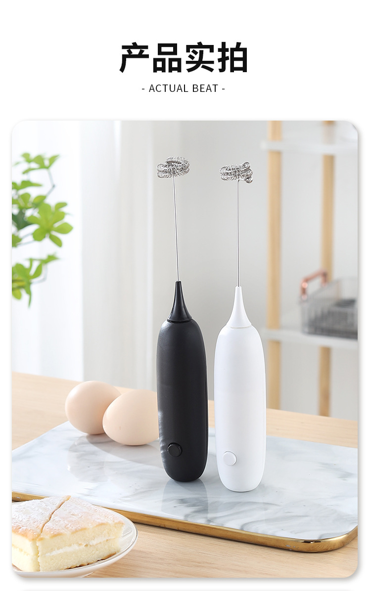 Mini-Eierschlager batteriebetrieben Milchaufschäumer