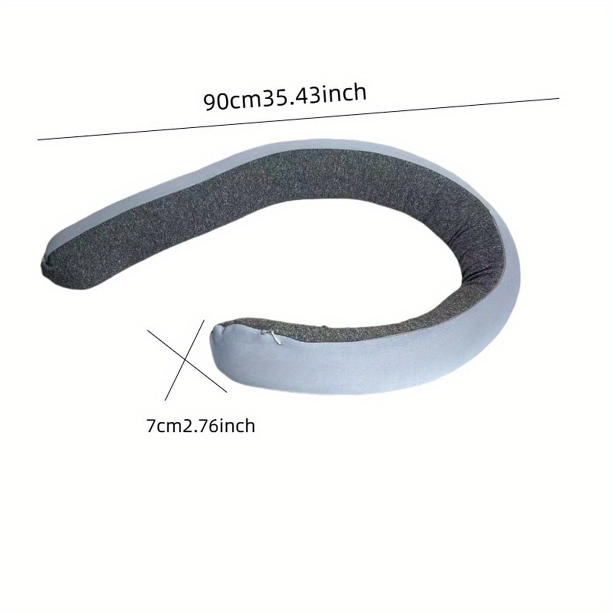 Adjustable Spiral Travel Pillow U-Shaped Transformable