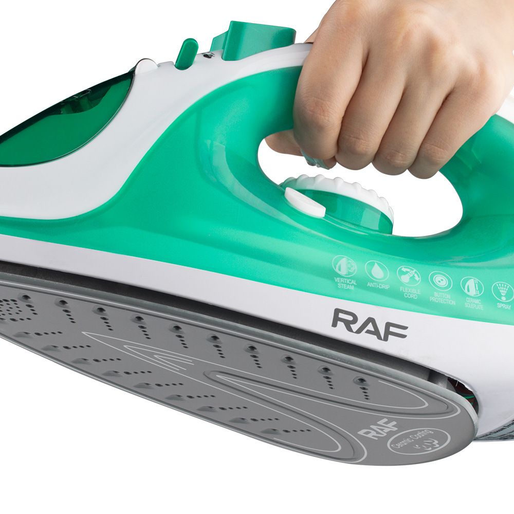 RAF Elektro-Bügeleisen, Nass- und Trockendampf, tragbar