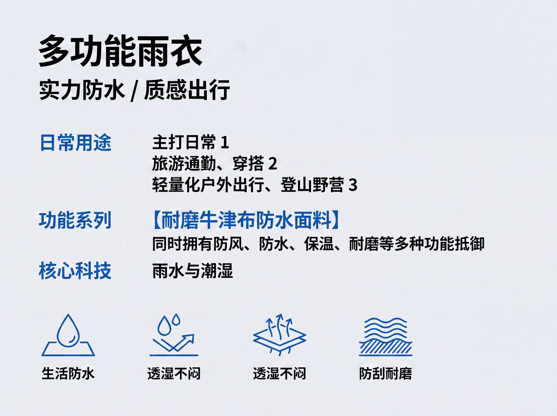 Electric Vehicle Raincoat, Long-Style with Sleeves