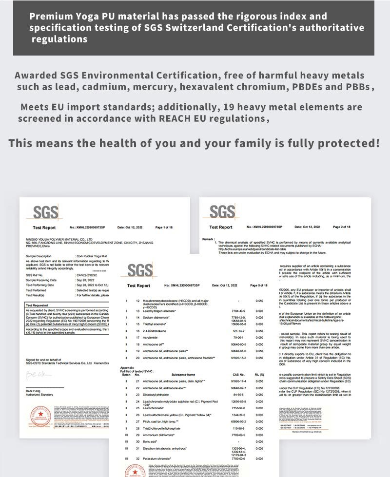 Naturkautschuk Yogamatte, Halbmond Ellipsenform, rutschfest, schweißabsorbierend