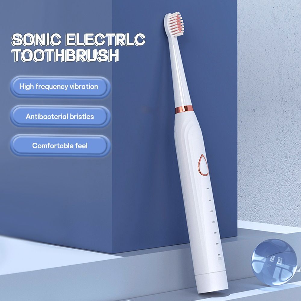 Electric toothbrush, 6 speed levels, soft bristles, USB rechargeable