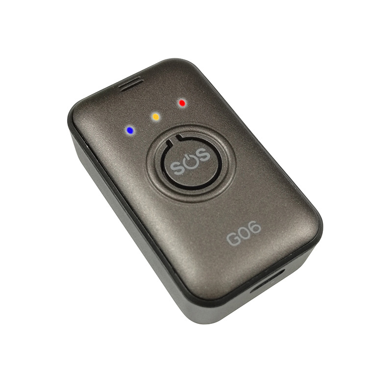 G06 GPS tracker with SOS button and anti-theft alarm