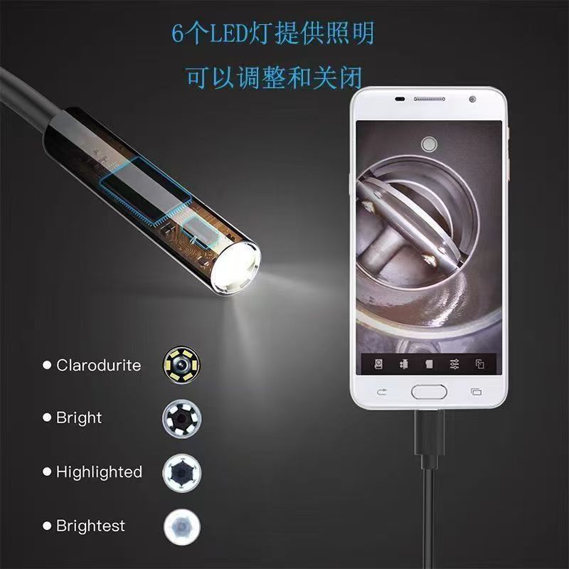 Type-C endoscope camera for Android phones, waterproof