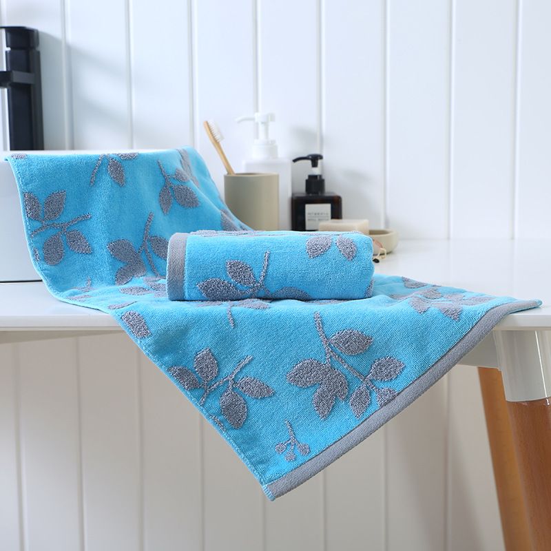 Baumwoll-Handtuch-Set, saugfähig, 3 Farben wählbar