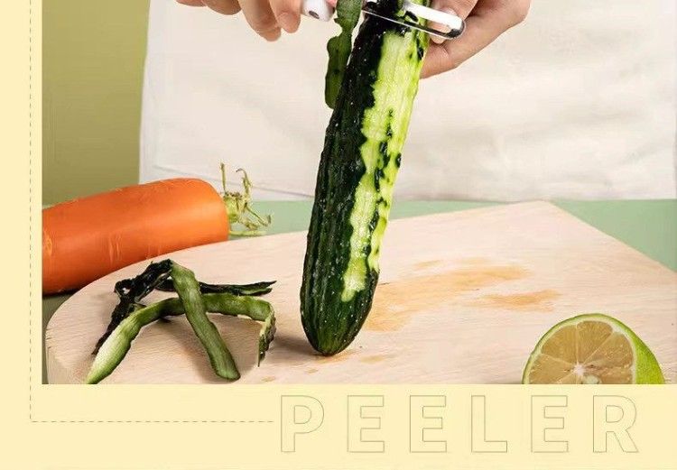 2-in-1 klappbares Obst- und Gemüseschälmesser