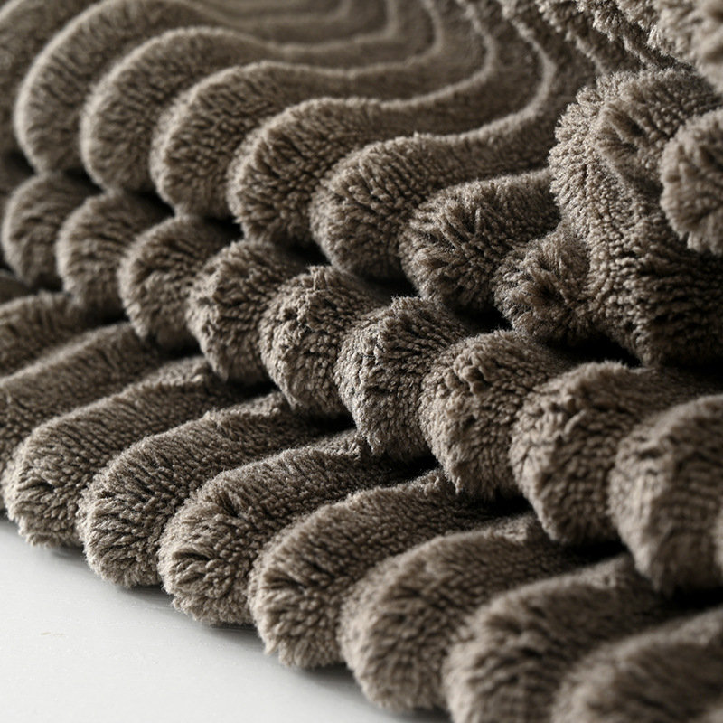 Coral fleece towel set, absorbent and quick-drying