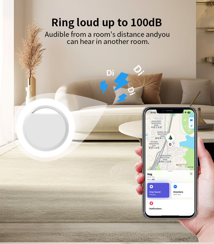 MFI-zertifiziertes GPS-Gerät AirTag Alternative