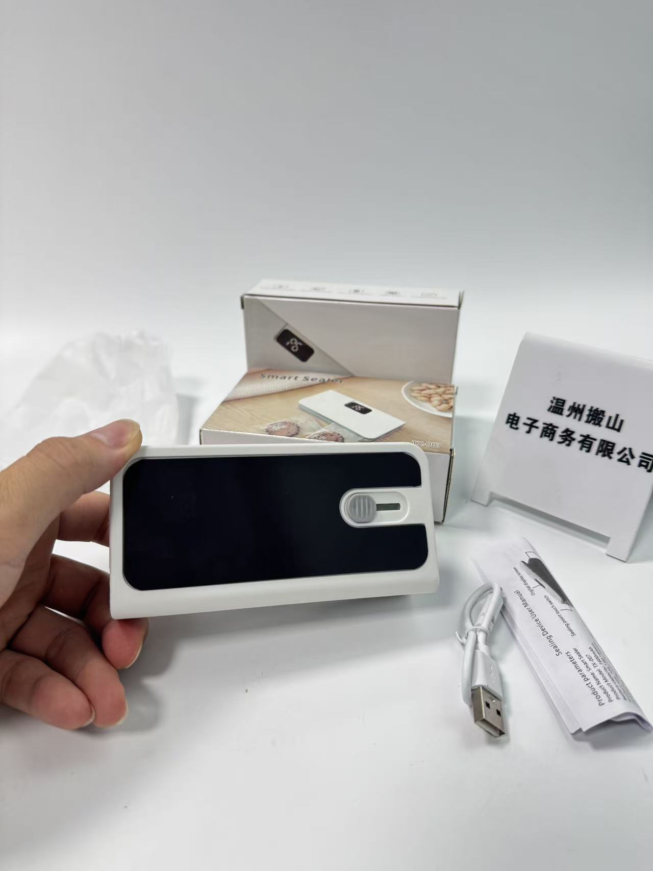 Mini heat sealer, otomatik mühür, çok seviyeli ayar