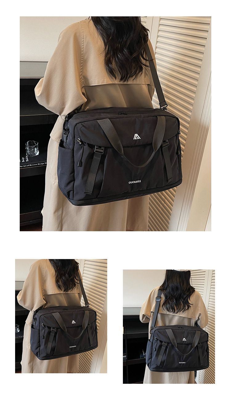 Women's travel bag with dry and wet separation, large capacity