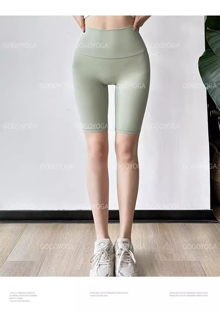 Kadın yoga pantolonu, yüksek belli, kalça kaldırmalı