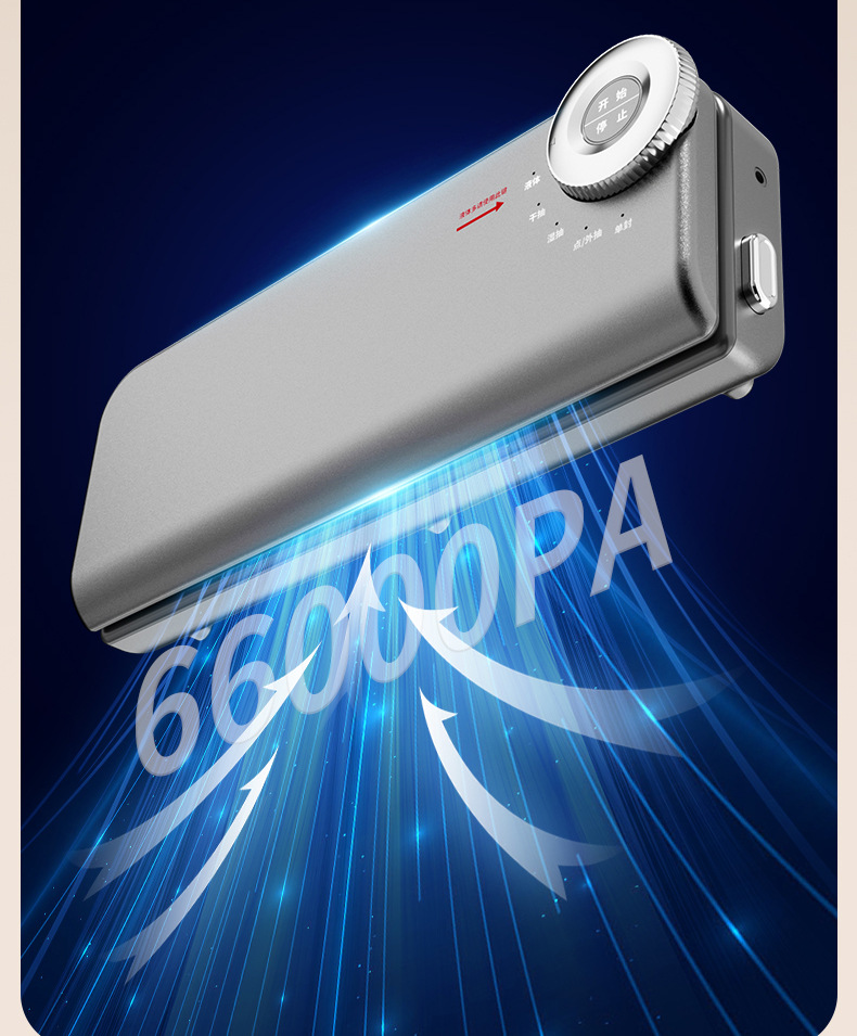 Dual pump vacuum sealing machine with cutting blade